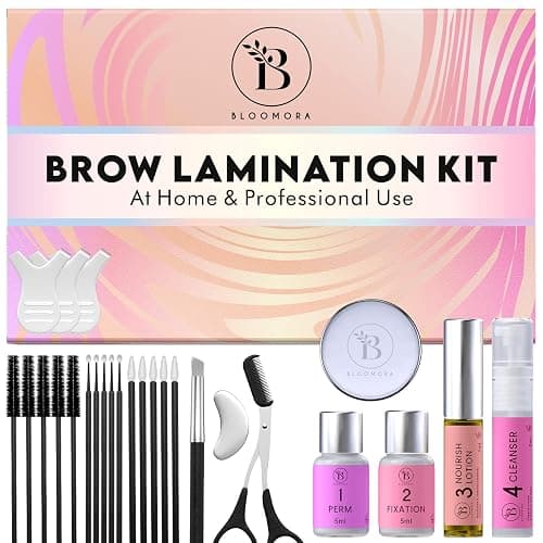 Eyebrow Lamination Kit, At Home Eye Brow Lamination Kit - Instructions, Brow Lift for Beginner/Professional, Lasts 6-8 Weeks, 15 Applications, Safe & Effective - Image 1