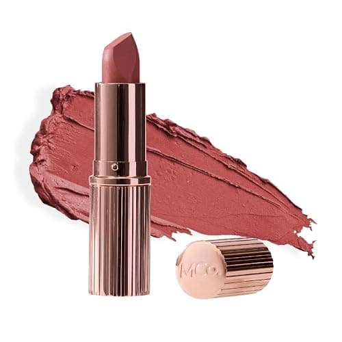 MCoBeauty Creme Matte Luxe Lipstick - Cheeky Chat - Creamy Matte Lipstick | Velvety Soft Creamy Matte Finish, Rich Long Wearing Color, Hydrating Conditioning Comfort, Vegan & Cruelty Free - Image 1