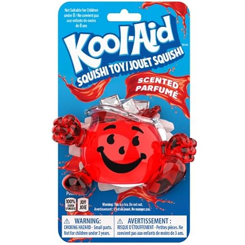 Incredible Play Kool-Aid Scented Squishi Toy – Soft Squeeze Fidget Toy with Character Design, Novelty Sensory Toy for Kids Ages 8+ - Image 1