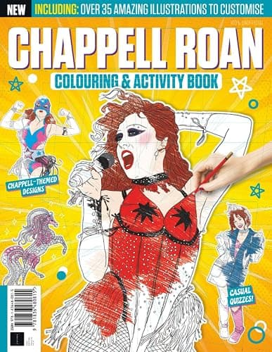Chappell Roan Coloring & Activity Book – Over 35 Fun Designs, Perfect for Fans, Relaxation, and Creative Expression: Over 35 Amazing Illustrations to Customize - Image 1