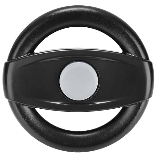Accmor Stroller Steering Wheel Toy, Pretend Driving Simulated Steering Wheel for Baby Stroller Shopping Carts, Universal Detachable Funny Stroller Shopping Carts Toy Attachment Accessories - Image 1