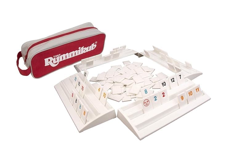 Rummikub - The Complete Original Game With Full-Size Racks and Tiles in a Durable Canvas Storage/Travel Case by Pressman - Amazon Exclusive - Image 1