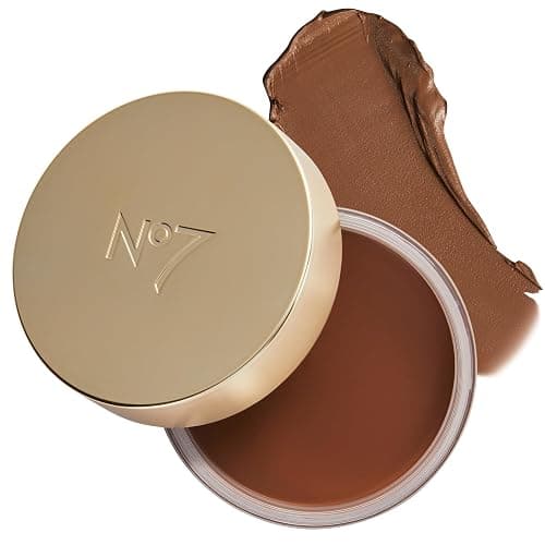 No7 Pro Artist Soft Glow Cream Bronzer Makeup - Blendable Bronzer Cream with a Lightweight Formula - Customizable Face Makeup for a Natural, Sun-Kissed Glow - Medium (1.26 Oz) - Image 1