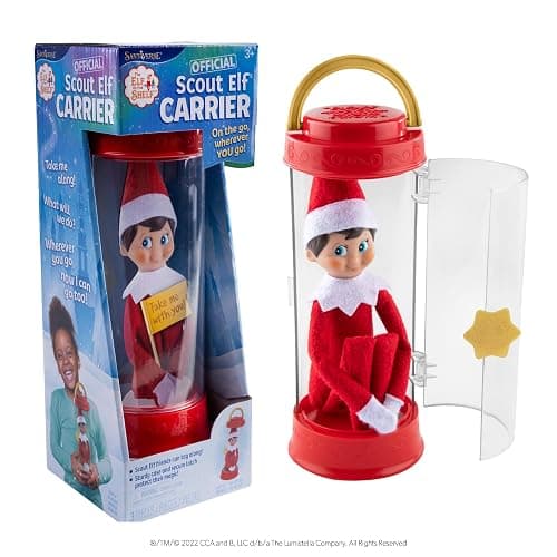 The Elf on the Shelf Scout Elf Carrier The Official Carrier from The North Pole for Scout Elf Family Adventures - Scout Elf Not Included - Image 1