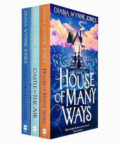 Land of Ingary Trilogy Howl's Moving Castle Complete Series 3 Books Collection Set (Howl's Moving Castle, Castle in the Air & House of Many Ways) - Image 1