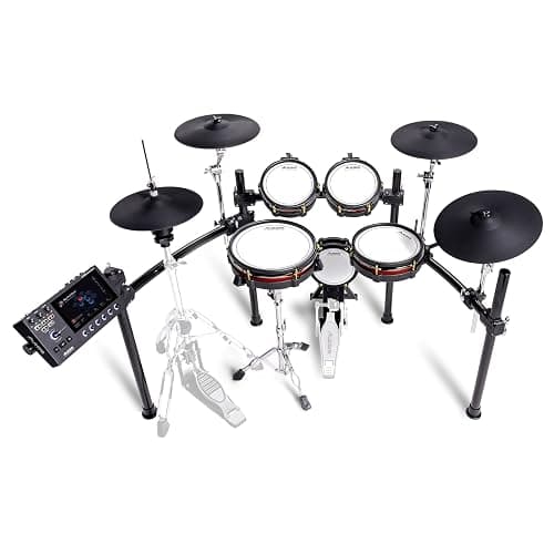 Alesis Strata Core Electric Drum Set with Touchscreen, Triple Zone Cymbals, Active Magnetic Hi-Hat, Dual Zone Mesh Heads, 8" Kick, 144K Multi-Channel Samples - Image 1