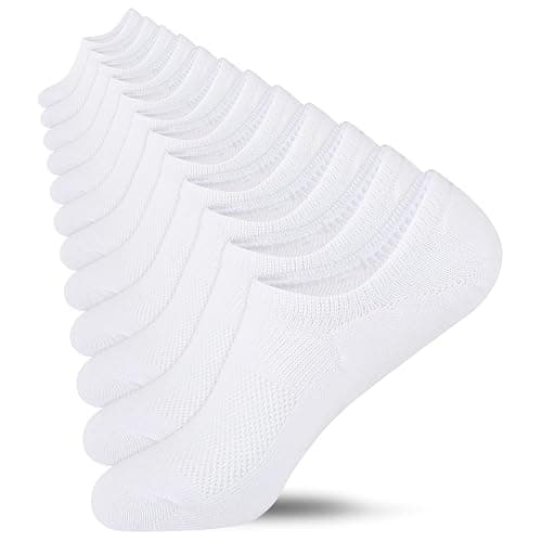 Heatuff No Show Socks Womens Cotton Low Cut Non Slip Casual Socks Invisible Flat Boat Liner Socks (6/9 Pairs) - Image 1