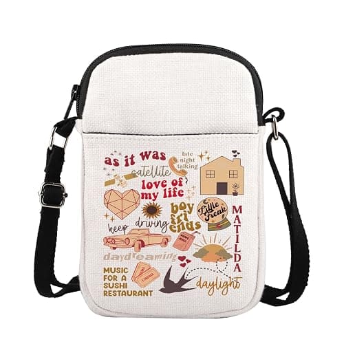 Singer Merch Singer Crossbody Bag Singer Album Inspired Gift Singer Fan Gift Singer Album Gift Music Lover Gift Merchandise - Image 1
