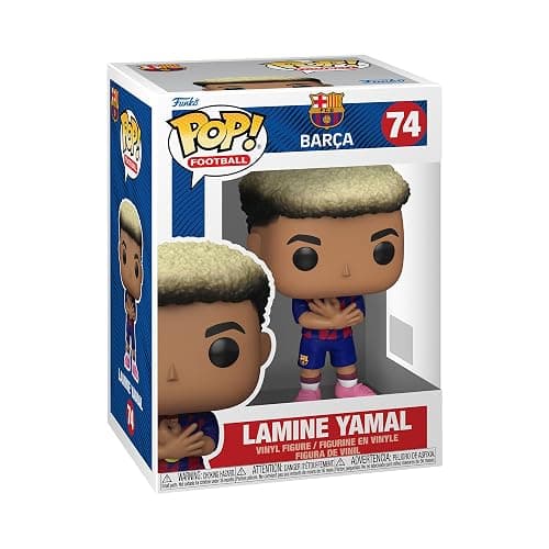 Funko Pop! Football: Barcelona - Lamine Yamal - Barcelona FC 2025 - Collectable Vinyl Figure - Gift Idea - Official Merchandise - Toys for Kids & Adults - Sports Fans - Model Figure for Collectors - Image 1
