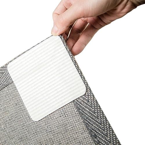 Home Techpro Vacuum Tech Rug Pad Gripper for Hardwood Floors No Damage, New Materials to Non Slip Rug Pads, Under Rug Carpet Tape : Keep Your Rug in Place & Make Corner Flat - 4 - Image 1