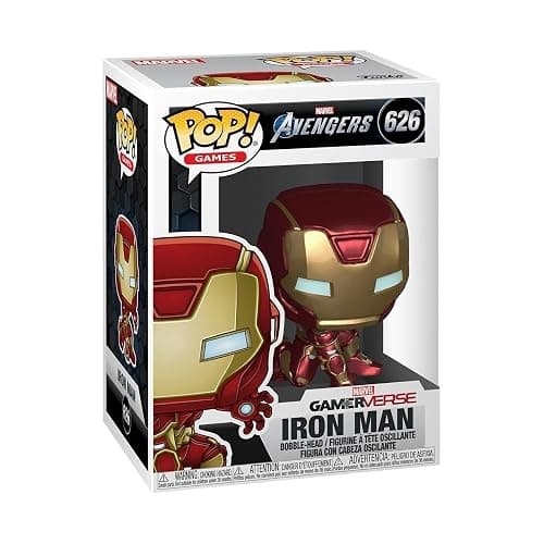 Funko POP! Marvel: Avengers Game - Iron Man (Stark Tech Suit) | Official Video Games Merch - Collectable Vinyl Figurine for Shelf Display - Birthday Gift Idea for Fans and Collectors - Image 1