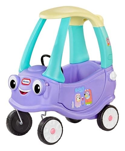 Little Tikes Bluey Grannies Car Coupe with 2 Accessories, Bluey Foot-to-Floor Ride-On, for Boys and Girls Ages 1.5-5 Years - Image 1