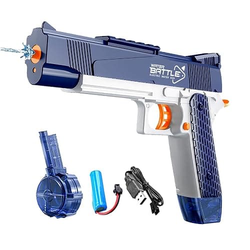 Snowall Electric Water Gun with Long Range,Automatic Squirt Gun for Kids and Adults, Long Distance Water Pistol for Pool Beach Outdoor Play - Image 1