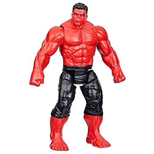 Marvel Studios Captain America Brave New World, Titan Hero Series, 12-Inch Deluxe Red Hulk Action Figure, Super Hero Toys for Kids 4 and Up - Image 1