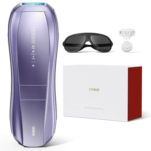 Ulike Laser Hair Removal Device Air 10 Ipl Gift for Women and Men, Ice Cool and Permanent Hair Reduction for Nearly Painless, Dual Lights, Skin Sensor & USHR Mode Hair Removal in 10mins from Home - Image 1