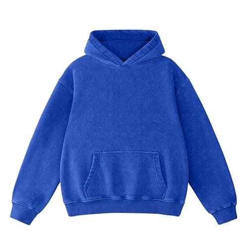Dnzzs Acid Wash Hoodie for Womens Pullover Oversized Women's Fashion Hoodies & Sweatshirts Vintage Sweatshirt Heavyweight - Image 1