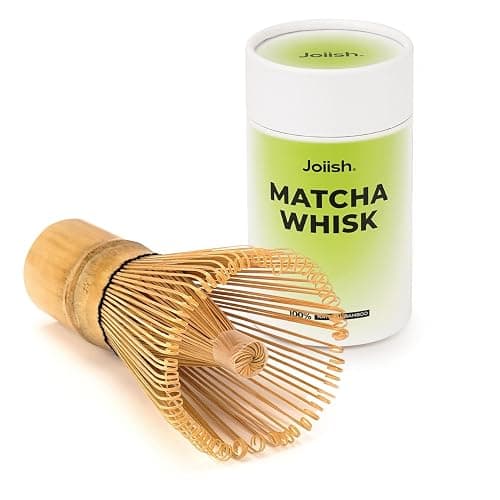 Joiish Matcha Whisk, Bamboo Whisk for Macha Tea, Standard Handcrafted Chasen, Quality Matcha Stirrer Brush, Matcha Powder Mixer Wisk for Authentic Tea Preparation - Image 1