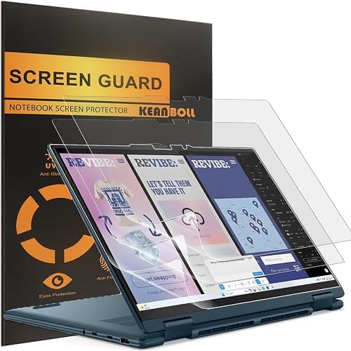 KEANBOLL 3-Pack Designed for 2025 New Lenovo Yoga 7 / 7i 14" 2-in-1 Touchscreen Laptop Screen Protector (14ILL10 14AKP10-Gen 10), Anti Glare and Anti Fingerprint (Matte) Shield - Image 1