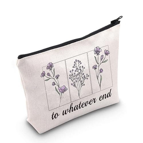 POFULL Throne of Glass Gift To Whatever End Cosmetic Bag Bookish Gift (to whatever bag) - to whatever bag - Image 1
