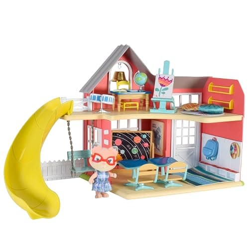 Honey Bee Acres Sunshine Meadow School Complete Set with Miniature Flocked Figure, 21 Pieces , Ages 3+ - Image 1