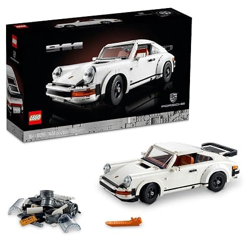LEGO Icons Porsche 911 10295 Building Set, Collectible Turbo Targa, 2in1 Porsche Race Car Model Kit for Adults and Teens to Build, Gift Idea - Image 1