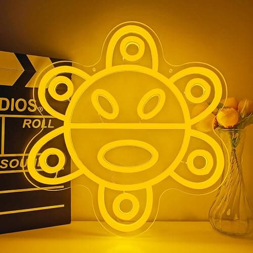 Puerto Rico Taino Sun Neon Sign for Wall Decor Taino Neon Light Navidad Puerto Rico Wall art Dimmable Light Up Sign for Christmas Birthday Gifts - Image 1