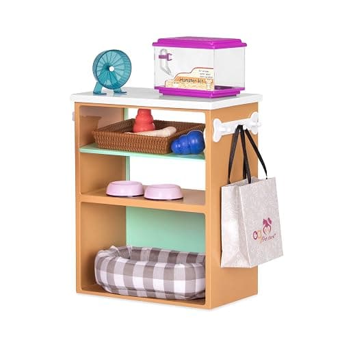 Our Generation - Pet Store Set - 18-Inch Doll Accessories - Cash Register - Storage Counter - Pretend Play - Toy for Kids 3 Years + - Image 1