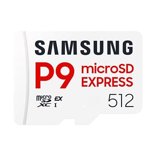 Samsung P9 Express microSD Express Card, 512GB microSDXC Memory Card, Up to 800 MB/s, for Nintendo-Switch ™ 2, (MB MK512T/AM) - Image 1