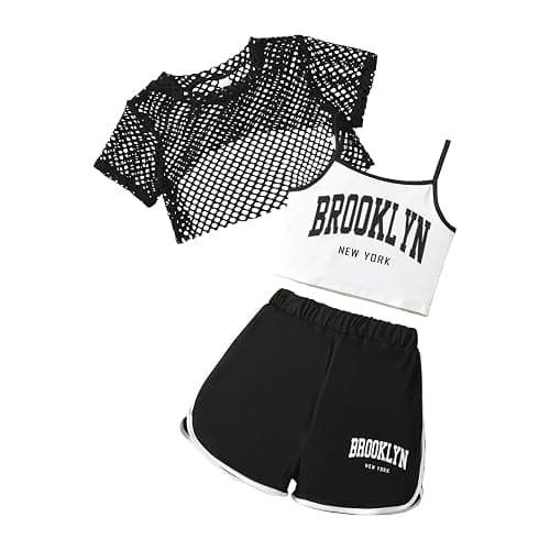 GOKISTOTR Girls Cute Summer Outfits Set Clothes Size 5-14t Outfit 2 Piece Are Materials That Are Soft And Durable - Image 1