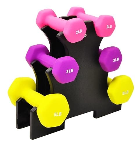 Fitvids Adjustable Dumbbell Set, Cast Iron Weight Plates with Non-Slip Ergonomic Handles, Detachable Barbell Connector for Full-Body Workouts, Compact Design for Home Gym & Small Spaces, Multiple Sizes - Image 1