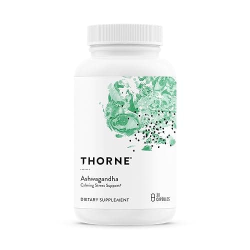 THORNE - Ashwagandha - Highly Concentrated Shoden - Calming Stress Support for Women & Men* - Supports Daytime Energy, Mental Clarity & Optimal Immune Function* - 30 Capsules - Image 1
