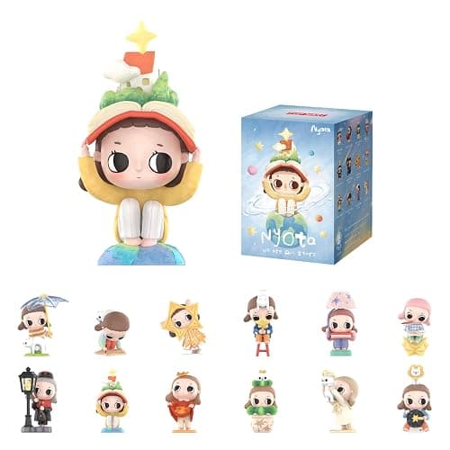 POP MART NYOTA We are All Stars Series Action Figures Blind Box, 1PC | Nyota Figure Mystery Box, Collectible Random Design Action Toy, Holiday Birthday Gift Idea, Home Decor, Shelf Display - Image 1