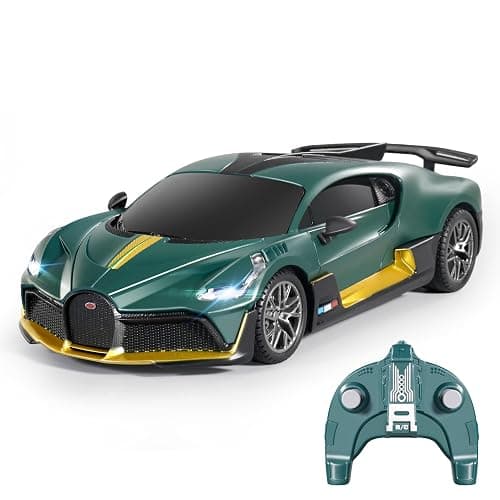 MIEBELY Licensed Bugatti Divo 1:24 Rechargeable Remote Control Race Car | Officially licensed Bugatti Divo replica | 1:24 scale | Rechargeable 3.7V battery | Impact-resistant ABS | LED headlights - Image 1