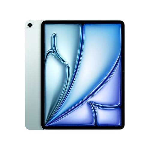 Apple iPad Air 13-inch with M3 chip Built for Apple Intelligence, Liquid Retina Display, 256GB, 12MP Front/Back Camera, Wi-Fi 6E, Touch ID, All-Day Battery Life — Blue - Wi-Fi - 256GB - Blue - Without AppleCare+ - Image 1