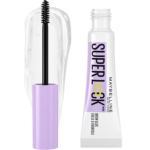 Maybelline Superlock Brow Glue Tinted, Waterproof Tinted Brow Gel, 24 Hour Wear, Sculpted Brows, No Falling Or Flaking, Non-Sticky Finish, Shade: Clear, 7 ml - Image 1