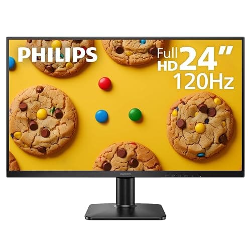 Philips 24E2N2100 24 inch IPS FHD (1920 x 1080) 120Hz Gaming Office Monitor, VESA, HDMI x1, VGA Port x1, Eye Care, 4 Year Advance Replacement Warranty - Image 1