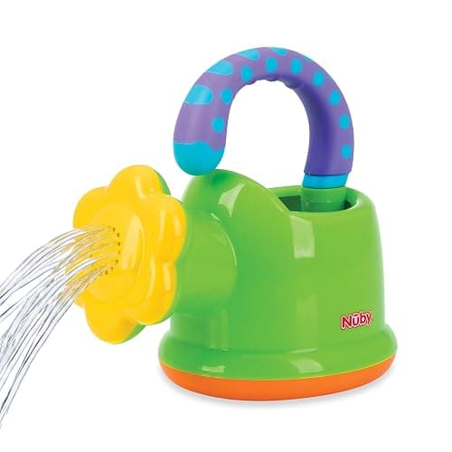 Nuby Watering Can Bath or Outdoor Toy for Toddlers and Kids - Spring and Summer Outside Play -18+ Months - Interactive and Fun Baby Bath Essentials - Image 1