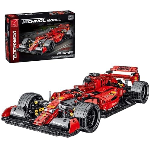 AKOGD Technics Voiture de Construction de Course F1, 1100Pièces Voiture de Sport Modèle Blocs de Construction de Véhicule - Image 1