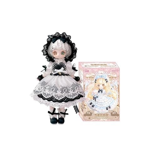 CALEMBOU BJD Blind Box, Vintage Treasures Series 15cm Ball Jointed Doll, Cute Dress Up Doll with Joints, Collection Action Figure Toys, Gift for Girls Boys - Image 1