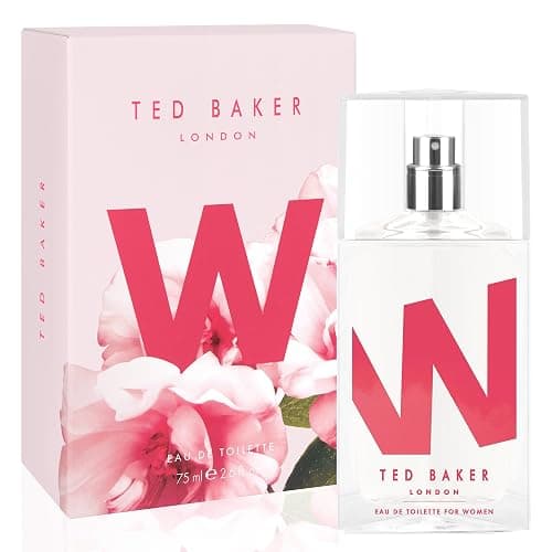 Ted Baker W Eau de Toilette for Her, Fig Leaf, White Peony and Violet Top Notes, Pink Orchid and Raspberry Middle Notes, 75ml - Image 1