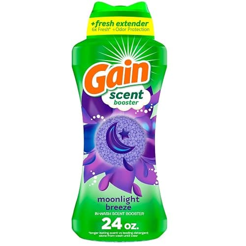 Gain In-Wash Laundry Scent Booster, Moonlight Breeze Scent, 24.0 OZ, Fresh Extender + Odor Protection - Image 1