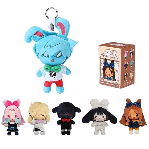 YJacuing Alien Stage Rabbit Series Blind Box Vinyl Plush Keychain, Anime ALNST Officially Licensed Mystery Bag Charm Pendant - Image 1