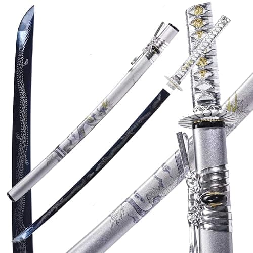 Kamaiwo-1045/1060 Clay Tempering high Carbon Steel Hademade Heat Tempered Full Handmade Hand Forged Japanese Katana Authentic,Sword Real Weapons,Full Tang,Functional,Practical Sharp - Image 1