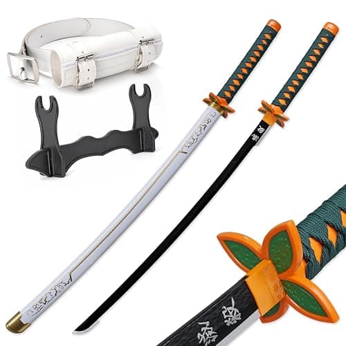 Zisu Demon Katana Sword, About 41 inches, Hashira Pillars & Protagonist Katana for Cosplay Purpose, Anime Original Texture - Image 1