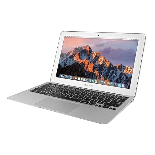 Apple MacBook Air MJVM2LL/A 11.6-Inch Laptop (1.6 GHz Intel Core i5, 128 GB Hard Drive, Integrated Intel HD Graphics 6000, Mac OS X 10.10 Yosemite) (Renewed) - Image 1