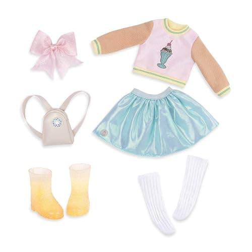 Glitter Girls – 14-Inch Doll Clothes – Sweet Dazzle Tutu & Sweater Deluxe Outfit - For Girls 3+ Years – Children’s Toys - Image 1
