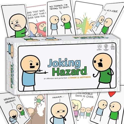 Joking Hazard by Cyanide & Happiness - a funny comic building party game for 3-10 players, great for game night - Image 1