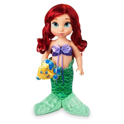 Disney Store Official Ariel Doll Animator Collection, The Little Mermaid, 39cm/15”, Realistic Rooted Hair & Outfit, Collectible Toddler Doll Suitable for Ages 3+ - Image 1