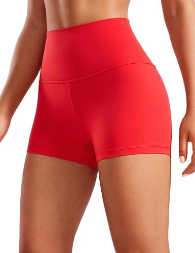 CRZ YOGA Butterluxe Biker Shorts 2.5"- High Waisted Yoga Workout Spandex Womens Running Volleyball Booty - Image 1