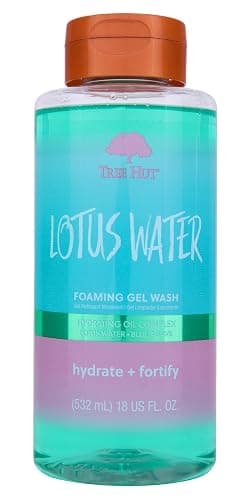 Tree Hut Lotus Water Body Wash, Hydrating & Moisturizing Shower Gel with Shea Butter & Essential Oils, Soft Smooth Glowing Skin, Gentle Cleanser For All Skin Types, Self Care Gifts for Women, 18 Fl Oz - Image 1